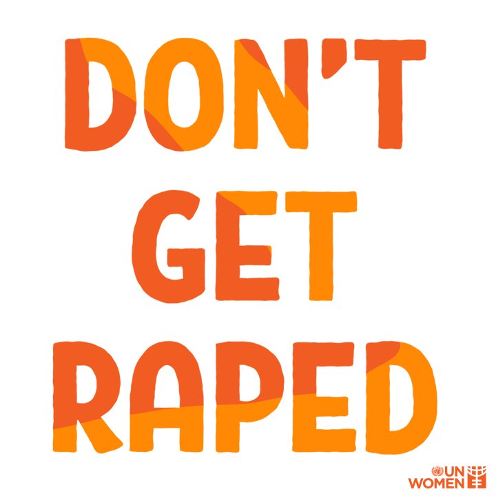 TW Animation replacing Don't get raped by Don't rape