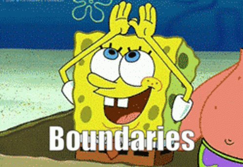 Boundaries Spongebob GIF