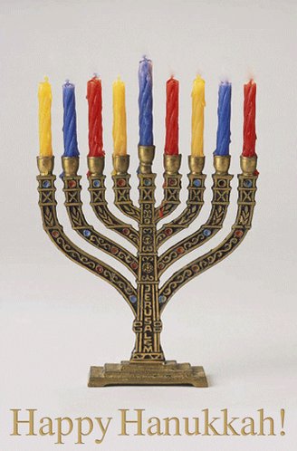 happy hanukkah GIF by Faith Holland