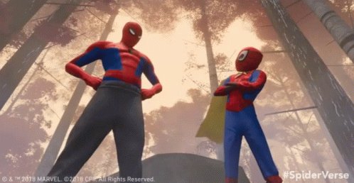 spider man with sweatpants