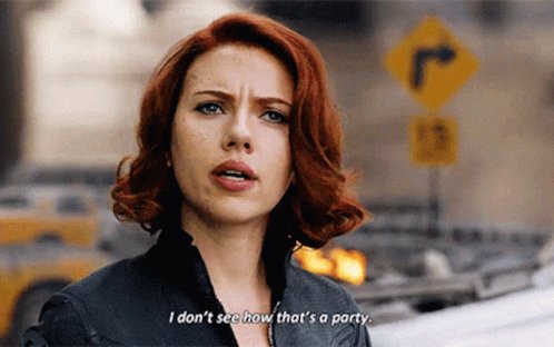 Avengers IDont See How Thats AParty GIF