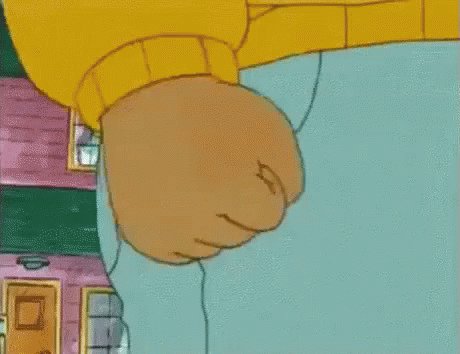 Arthur Fist GIF