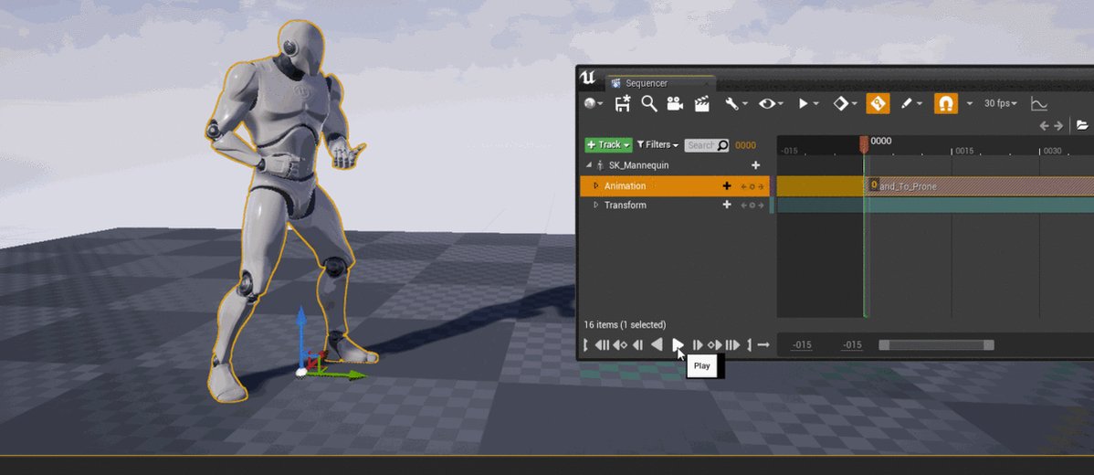 Alwei Pa Twitter これこそ神機能 既存アニメーションをcontrol Rig化して再編集できる Ue4 Twitter