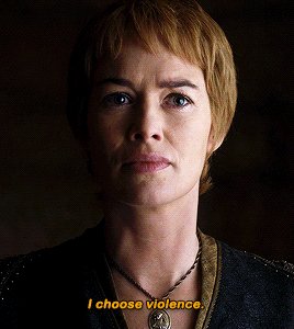 i choose violence GIF