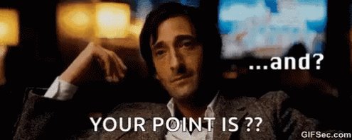 Adrien Brody So What GIF