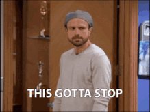 This Gotta Stop Enrico Colantoni GIF