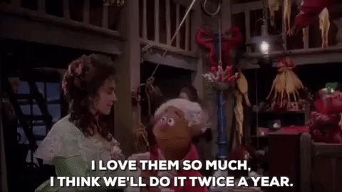 the muppet christmas carol GIF