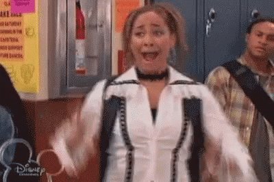 Fangirling Raven GIF