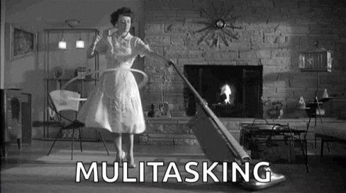 Mothers Little Helper Multi Tasking GIF