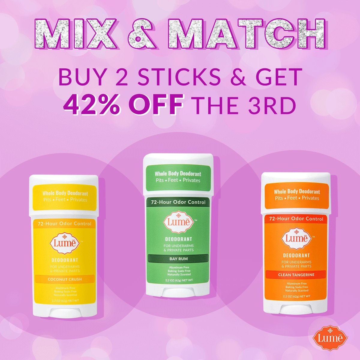 Lume Deodorant (LumeDeodorant) / Twitter