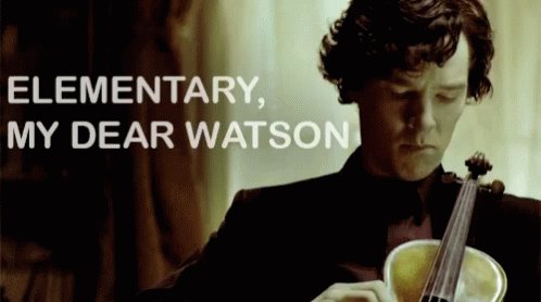 Elementary Watson GIF