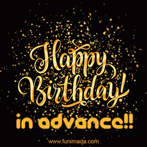  Happy birthday in advance  sid bhaii    love you soo much 