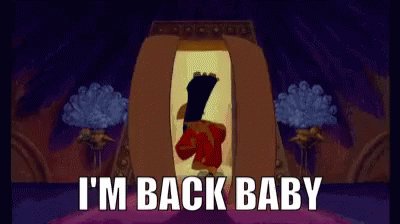 Im Back Baby Kuzco GIF