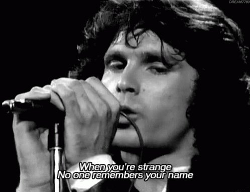 Happy 77th birthday to Jim Morrison, wherever he is. 