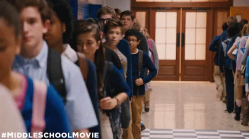 Standing In Line GIF