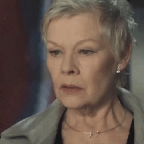 Deze Dame is jarig. Happy Birthday, Judi Dench! 
