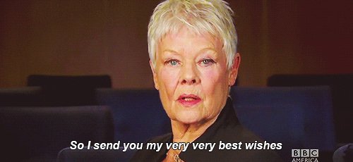 Happy birthday to the legendary Judi Dench! 