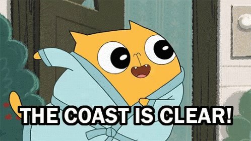 Coast Is Clear Run GIF