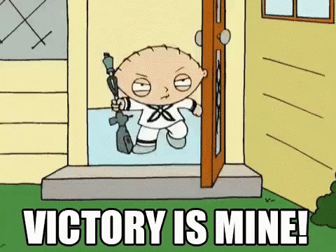 Victory Is Mine! GIF