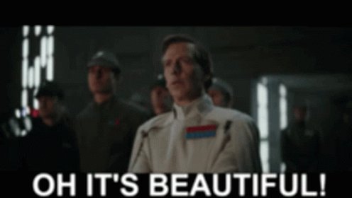 Orson Krennic Its Beautiful GIF