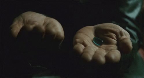 The Matrix Morpheus GIF