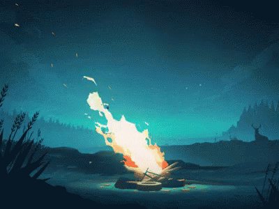 Art Bonfire GIF