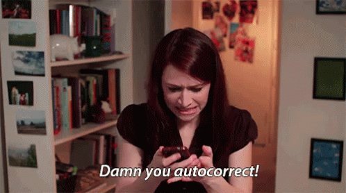 Damn You Autocorrect GIF