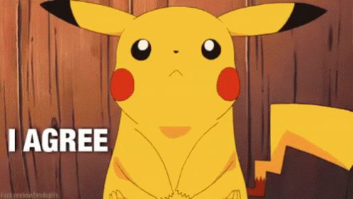 Pikachu Agreed GIF