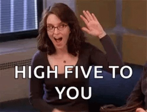 Highfive 30Rock GIF