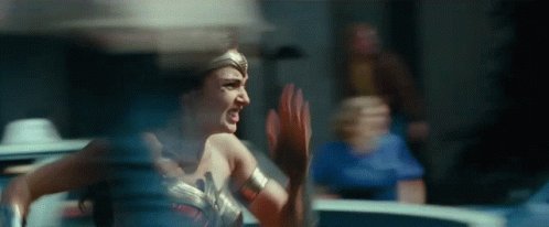 Running Diana Prince GIF