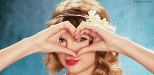 Taylor Swift Heart GIF