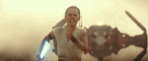 star wars rey GIF by Nerdis...