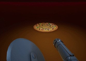 無限に続くピザの中心を目指す謎の一人称視点アクションゲーム Infinite Pizza が無料で配信開始 無限ピザを味わいたいあなたへ