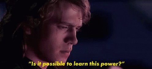 Anakin Skywalker Palpatine GIF