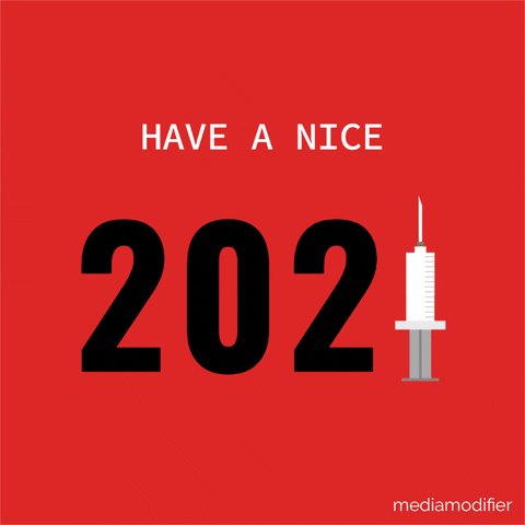 New Year Shot GIF by Mediam...