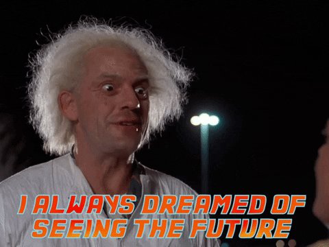 Doc Brown GIF by Back to th...