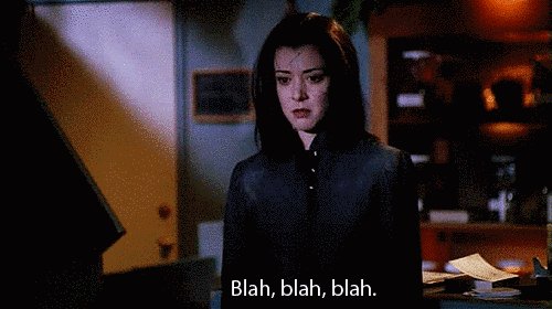 blah blah blah rant GIF