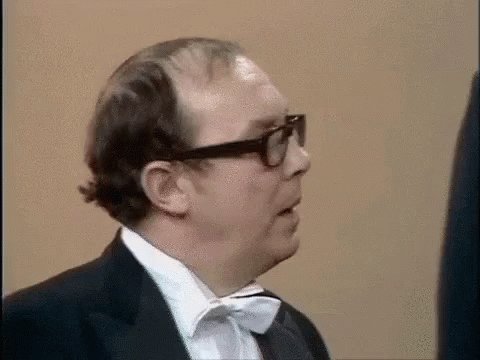 Eric Morecambe GIF