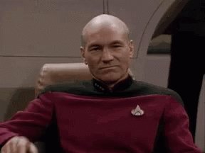 Sir Patrick Stewart Engage GIF