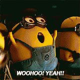 Minion Woohoo GIF