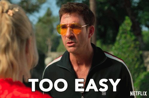 Too Easy Simple GIF