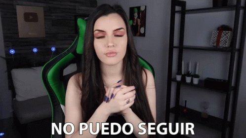 No Puedo Seguir Ana Dicca GIF