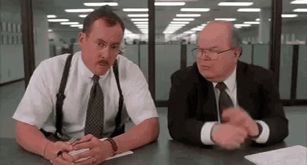 What Are You Doing Here Office Space GIF