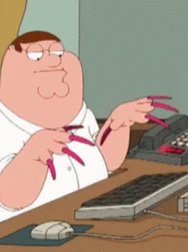 Nails Family Guy GIF