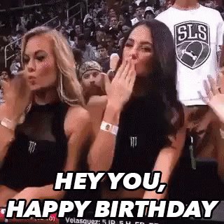 Hey hope you\re having a great day!! Happy birthday!!  