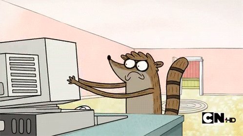 Angry Regular Show GIF