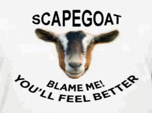 Scapegoat GIF