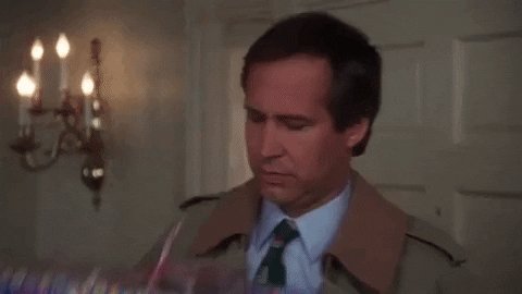 christmas vacation presents GIF