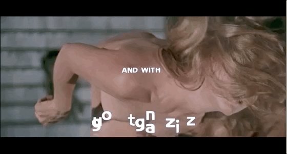 GIF of The Day: Jane Fonda\s slow motion strip tease. 