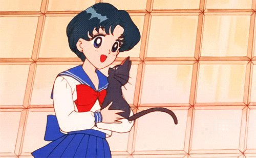 sailor moon hug GIF
